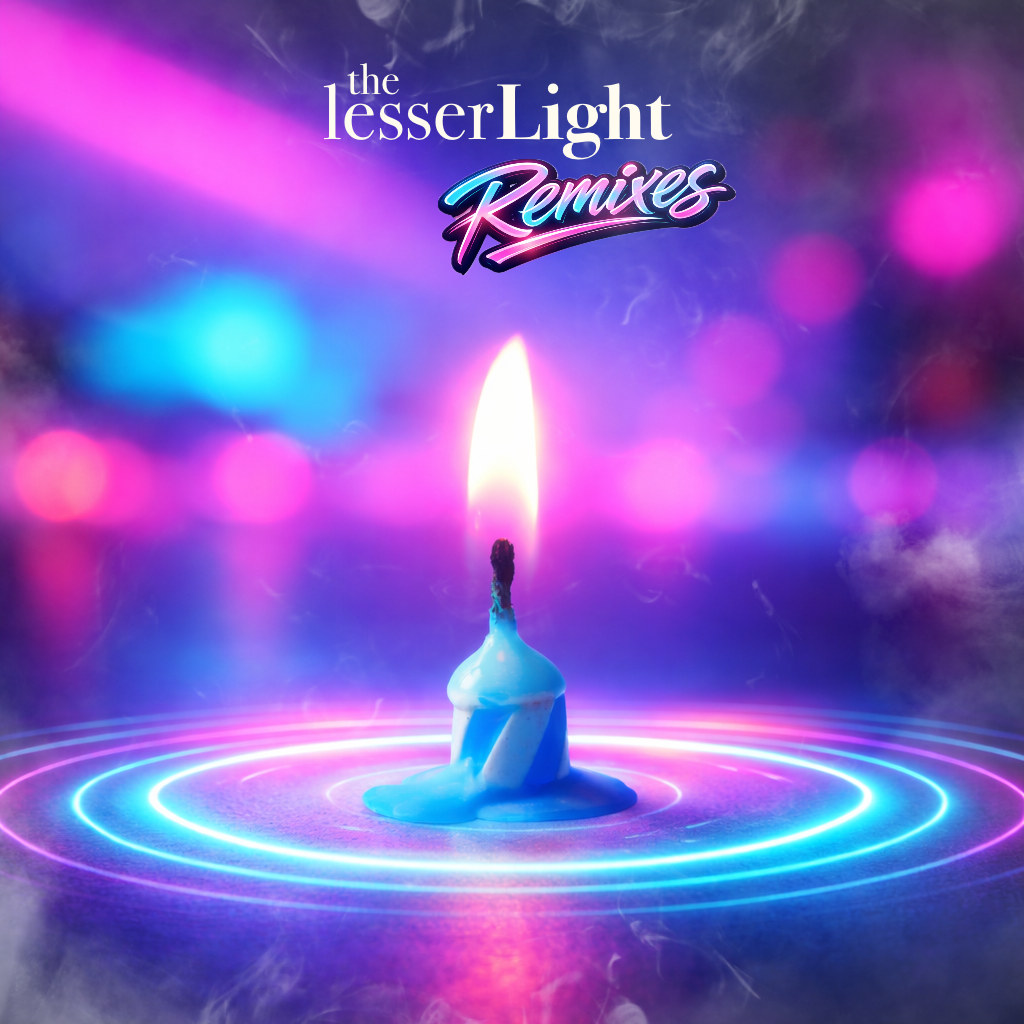 the lesserLight Remixes album cover
